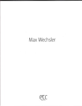 Max Wechsler