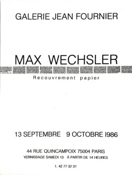 Max Wechsler